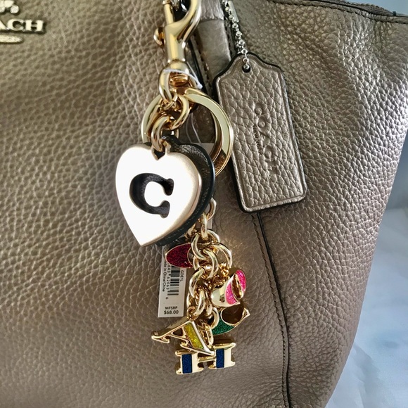 Coach Bag with key fobs - Picture 2 of 15